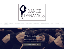 Tablet Screenshot of dancedynamicsjohnstown.com